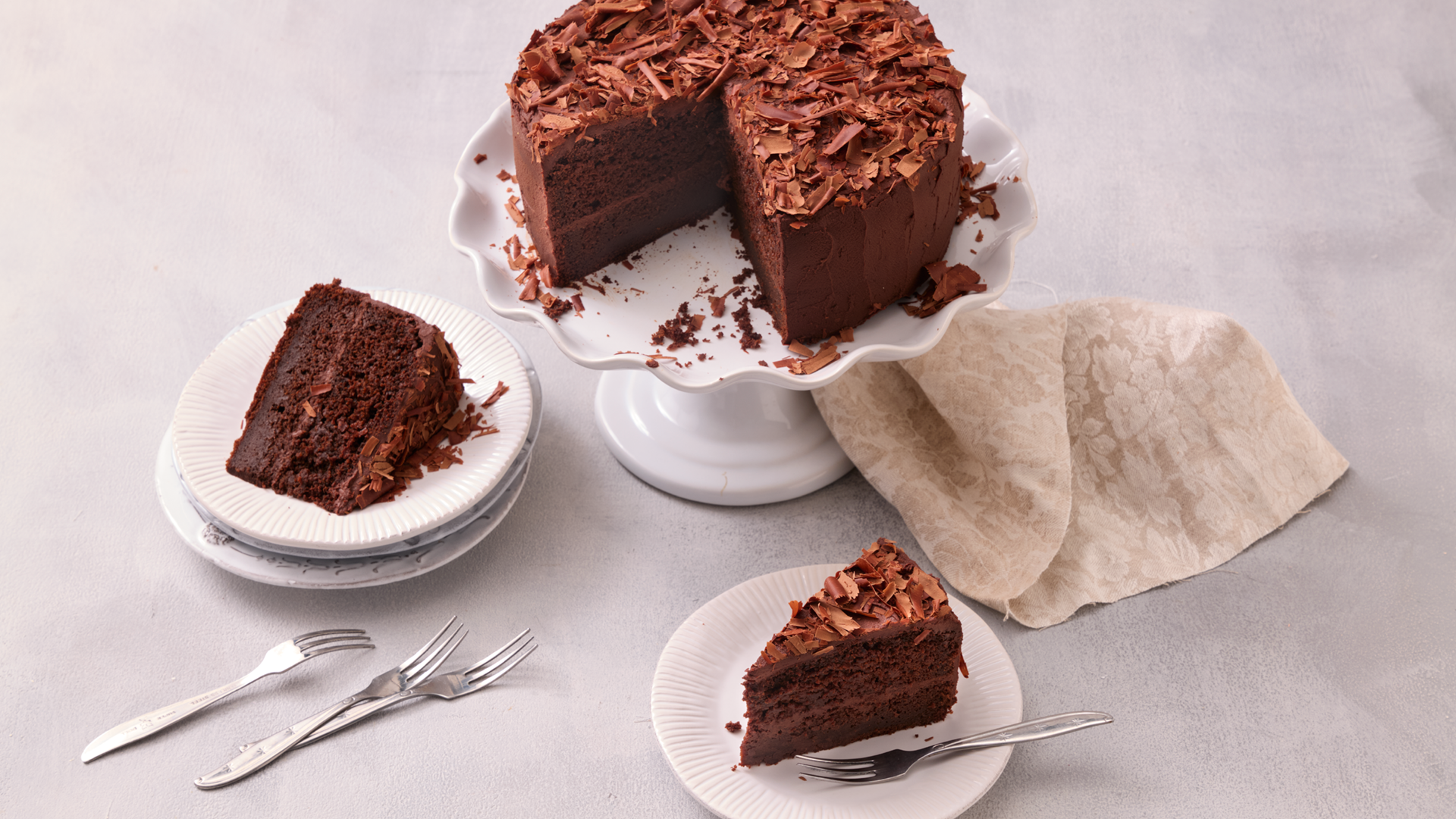 vegane schokoladentorte