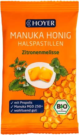Bio Manukahonig Halspastillen von HOYER