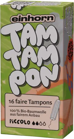 Tam Tampons Bio Piccolo von EINHORN