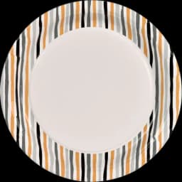 Pappteller Stripes von DUNI