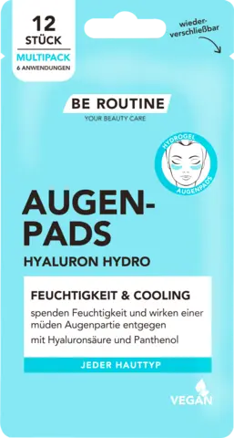 Augenpads Hyaluron Hydro Feuchtigkeit & Cooling von B.E. ROUTINE