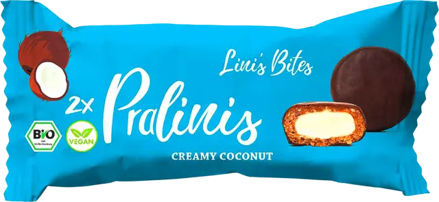 Bio Pralinis Creamy Coconut von LINI'S BITES