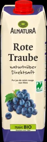 Bio Rote Traube naturtrüber Direktsaft von ALNATURA
