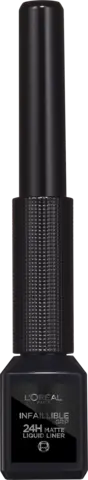 Eyeliner Infaillible Grip 24H Matte Liquid Liner 01 black von L'OREAL PARIS