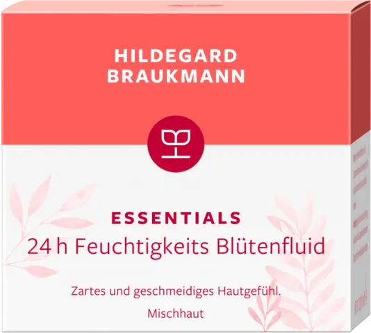Essentials 24h Feuchtigkeits Blütenfluid von BRAUKMANN