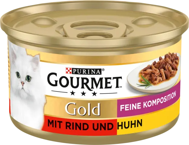 Gourmet Gold Feine Komposition - mit Rind und Huhn von GOURMET