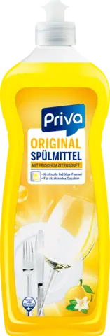 Geschirrspülmittel Original Lemon von PRIVA