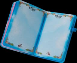 Notizbuch mit Stift blau A6 von DIDDL