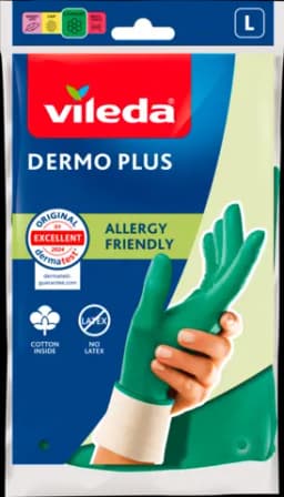 Handschuhe Dermo Plus Sanft&Schonend Gr.L von VILEDA