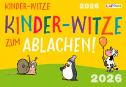 Kalender Kinder-Witze zum Ablachen 2026 von CARLSEN
