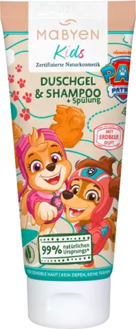 Kids Duschgel & Shampoo+Spülung Liberty/Erdbeere von MABYEN