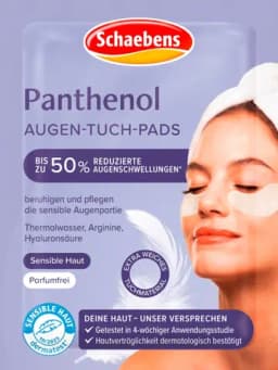 Panthenol Augen Tuch Pads von SCHAEBENS