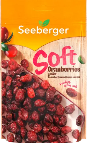 Soft-Cranberries gesüßt von SEEBERGER