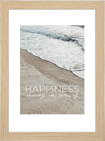 Holzrahmen Waves Eiche 10 x 15 cm von HAMA