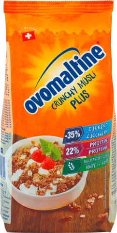 Crunchy Müsli Plus von OVOMALTINE