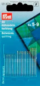Nähnadeln halblang silber No.5-9 von PRYM
