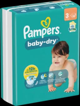 Baby Dry Midi 6-10kg Single Pack Gr.3 35ST von PAMPERS