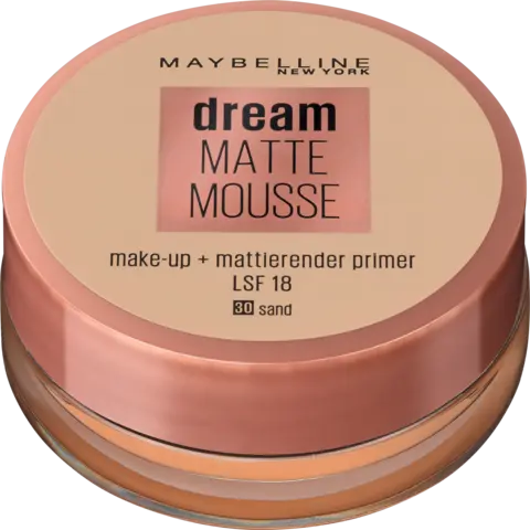 Dream Matte Mousse Make-Up Nr. 30 Sand von MAYBELLINE NEW YORK