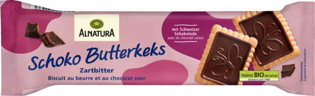 Bio Schoko Butterkeks Zartbitter von ALNATURA