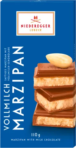 Marzipan Tafel-Schokolade Classic Vollmilch von NIEDEREGGER