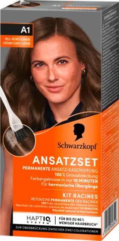 Ansatzset A1 Hell- bis Mittelbraun von SCHWARZKOPF