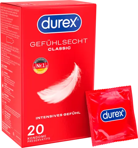 Gefühlsecht Classic Kondome von DUREX