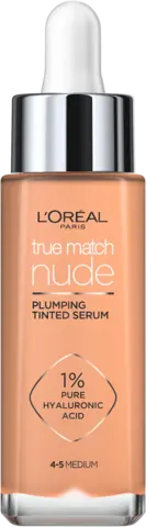 True Match Aufpolsterndes Getöntes Serum 4-5 mittel von L'OREAL PARIS