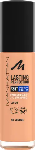 Lasting Perfection Foundation 50 sesame von MANHATTAN