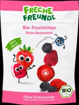 Bio Roter Beerenmix Fruchtchips von ERDBÄR