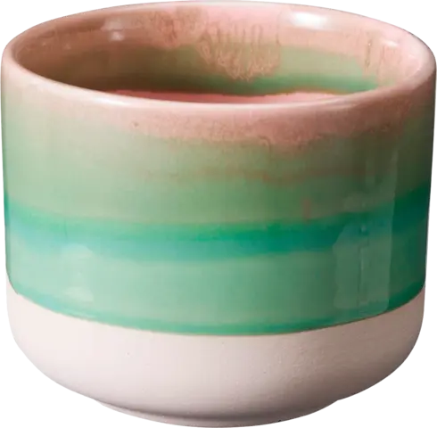 Becher Steingut sortiert 140 ml von DIV.SAISONMARKEN