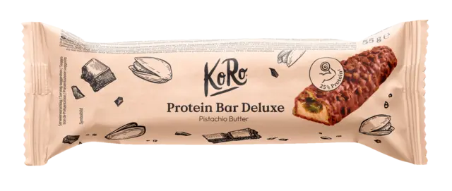 Protein Bar Deluxe with Pistachio Butter von KORO