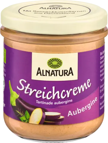 Bio Streichcreme Aubergine von ALNATURA