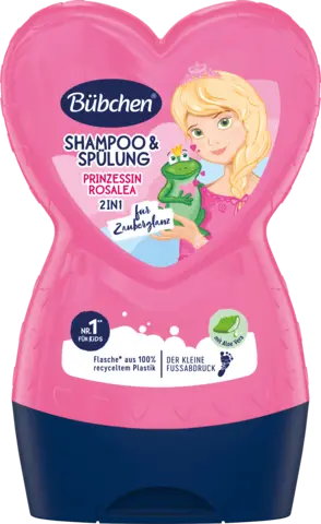Kids Shampoo & Spülung Prinzessin Rosalea von BUEBCHEN