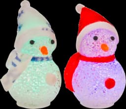 LED Schneemann mit Farbwechsel von DIV.SAISONMARKEN