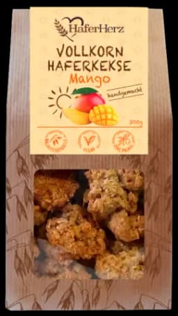 Haferkekse Mango von HAFERHERZ