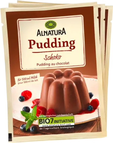 Bio Schokopudding - 3-Pack von ALNATURA