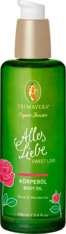 Körperöl Alles Liebe von PRIMAVERA