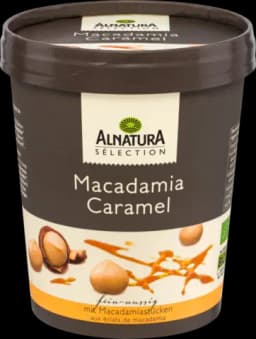 Bio Sélection Macadamia-Caramel Eiscreme von ALNATURA