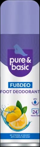 Fußdeo von Pure&Basic