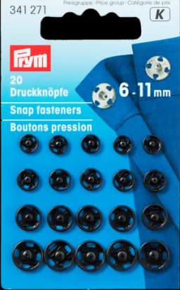 Annäh-Druckknöpfe Messing von PRYM