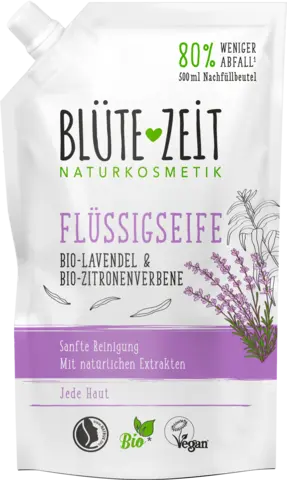 Flüssigseife Nachfüllbeutel von BLÜTEZEIT