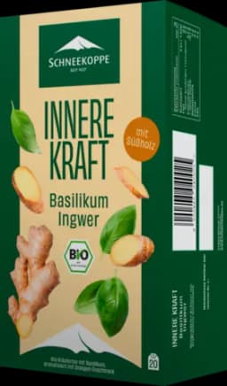 Bio Tee Innere Kraft Basilikum & Ingwer von SCHNEEKOPPE