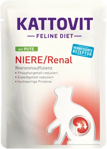 Feline Diet Niere/Renal mit Pute von KATTOVIT