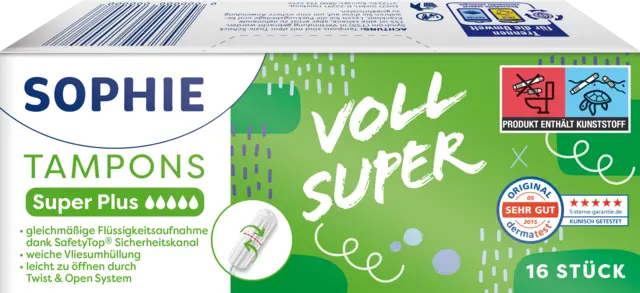 Tampons Super Plus von SOPHIE