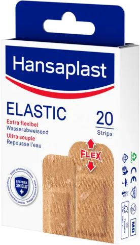 Elastic Pflaster Strips von HANSAPLAST