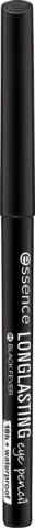 Long-Lasting Eye Pencil 01 black fever von ESSENCE