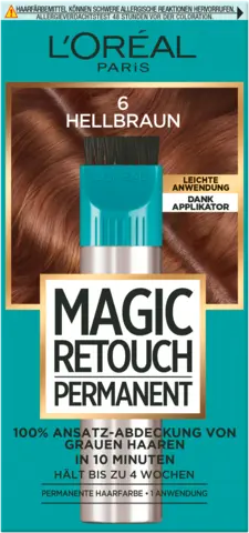 Magic Retouch Permanent Ansatz-Abdeckung 6 light brown von MAGIC RETOUCH