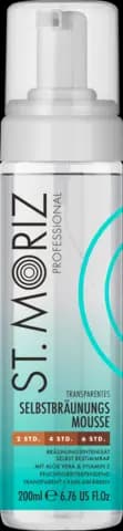 Transparentes Selbstbräunungsmousse von ST.MORIZ