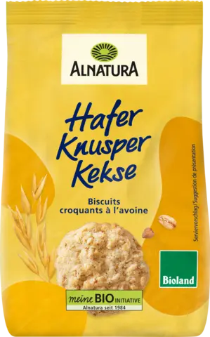 Bio Hafer Knusper Kekse von ALNATURA