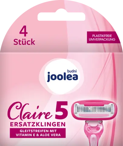 CLAIRE 5 Klingen Rasierer Ersatzklingen von JOOLEA